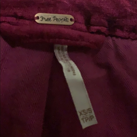 Free People Velvet Bomber Jacket - Picture 2 of 4